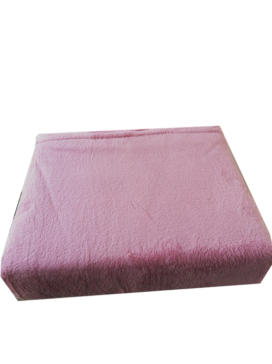 Jogo de Cama Coralina Liso Solteiro Rosa