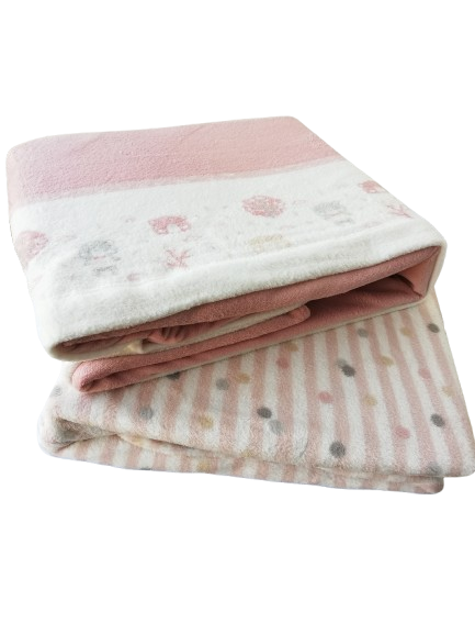 Jogo de Cama Coral Criança Rosa Salmão