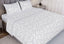 Jogo de Cama Estampado Cinza 100% Algodão