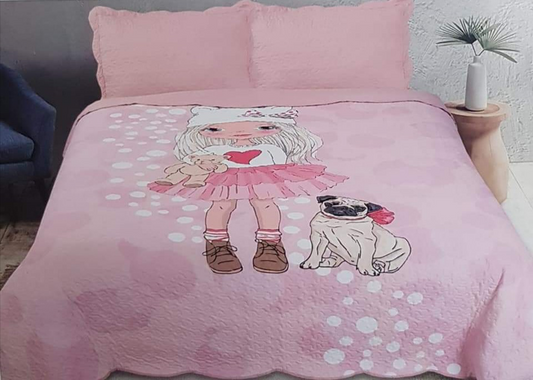 Colcha Bouti Solteiro Menina
