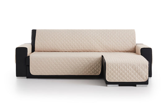 Capa de Sofá Acolchoada Reversível Chaise Longue