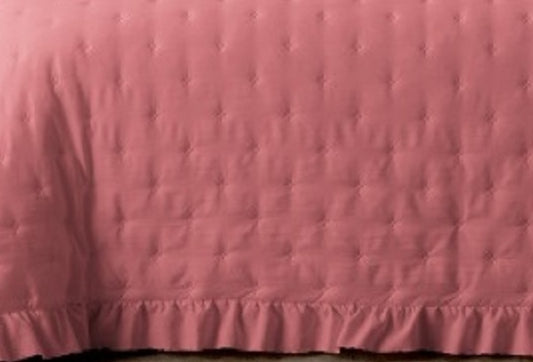 Edredão Stonewash com Almofadas Cheias Rosa