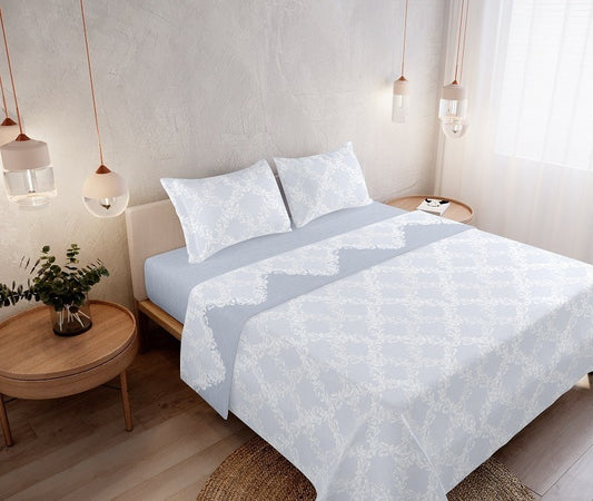 Jogo de Cama Coralina Estampado