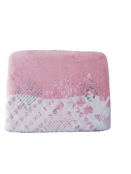 Jogo de Cama Coralina Estampado Rosa