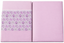 Conjunto de Cama Zoo Rosa 100% Algodão