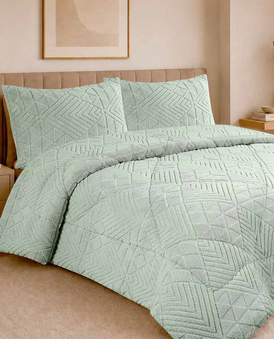 Edredão Jacquard com Pêlo de Borrego Martim Áqua