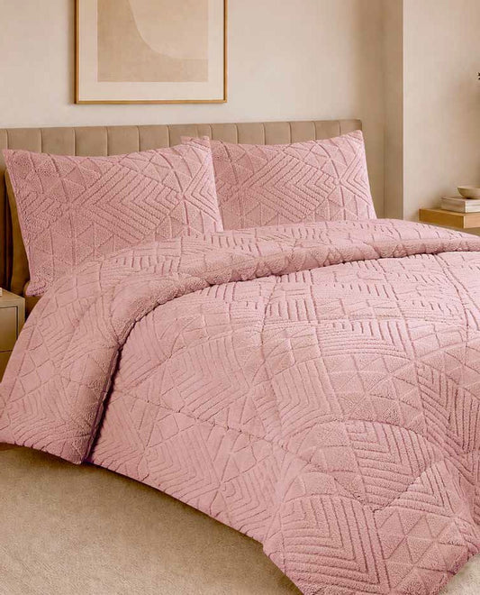Edredão Jacquard com Pêlo de Borrego Martim Rosa